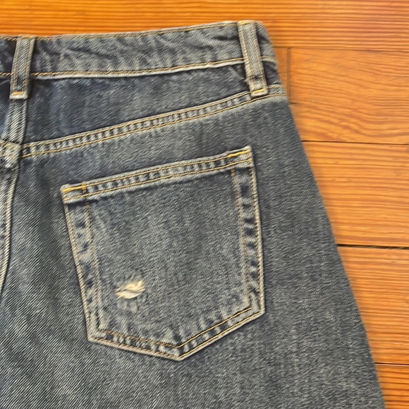 We The Free distressed mini jean skirt - Picture 9 of 16